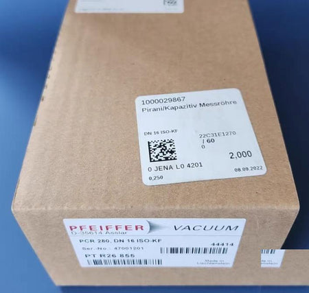 Pfeiffer PCR280 PTR26855 KF16 5800 Pfeiffer PCR 280 Compact Pirani Capacitance Combo Gauge 10-4 Torr KF16 NW16 PN PTR26855 Replaces The Discontinued PCR 260 PN PTR26850 6 KF16 CF16 2024 2025