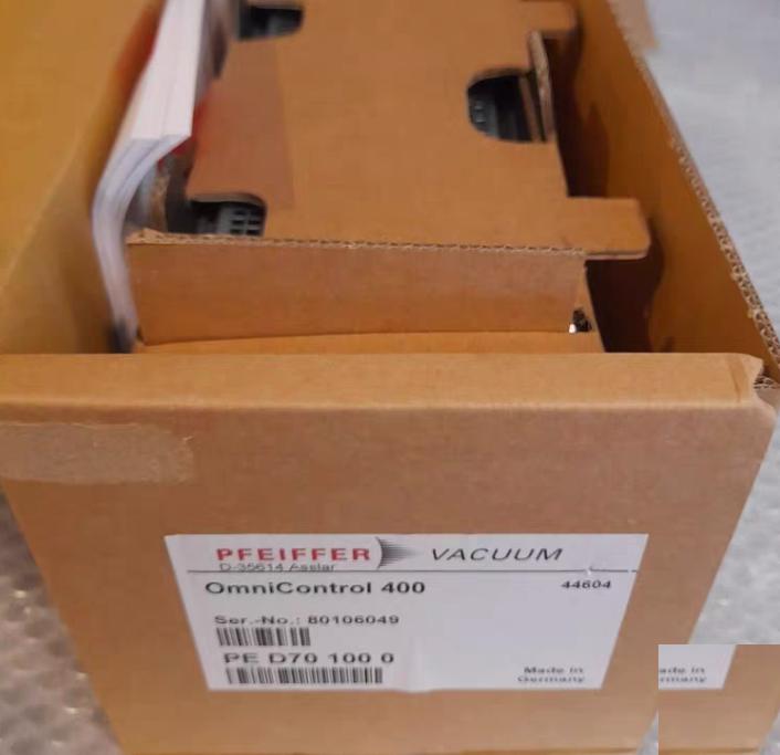 Pfeiffer PED701000 OmniControl 400 Turbo Pump Display Control Unit and Power Supply 400W 48 VDC 8 10
