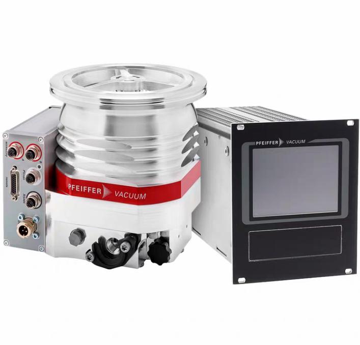 Pfeiffer PED701000 OmniControl 400 Turbo Pump Display Control Unit and Power Supply 400W 48 VDC 8 10
