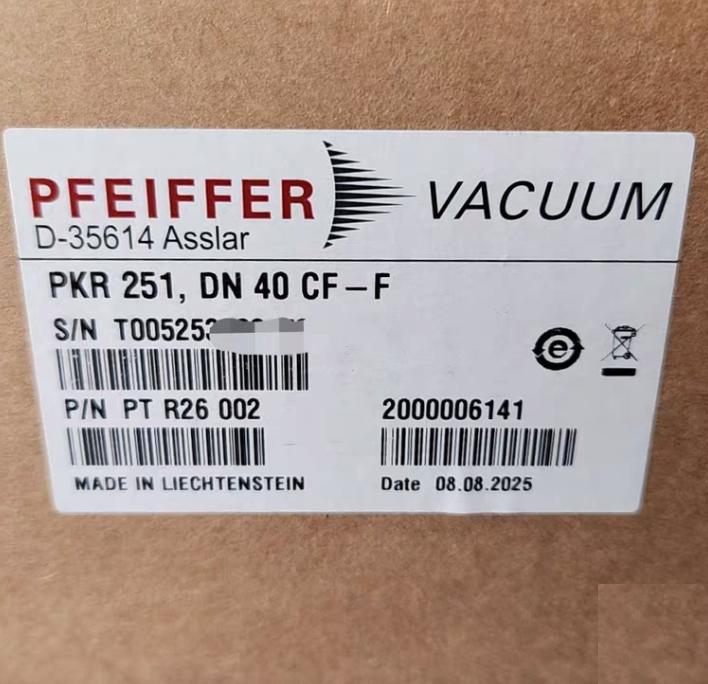Pfeiffer PKR 251 PTR26002 13500 1 Active Pirani Cold Cathode Transmitter Compact FullRange Gauge CF 2 75 inch Corrosion Resistant PN PT R26 002