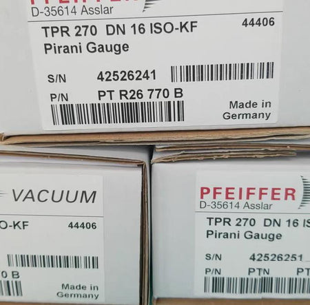 Pfeiffer TPR270 PTR26770A pirani gauge3400 2 Bakeout Temperature 80 C 3200 1 13 2832RMB PTR26770C