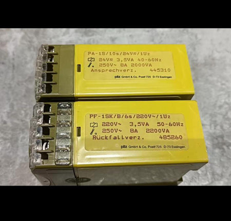 Pilz PF-1SK B 6S 220v 1Uz 485260 1 PA-1S 10s 24v 1Uz 445310 1 260