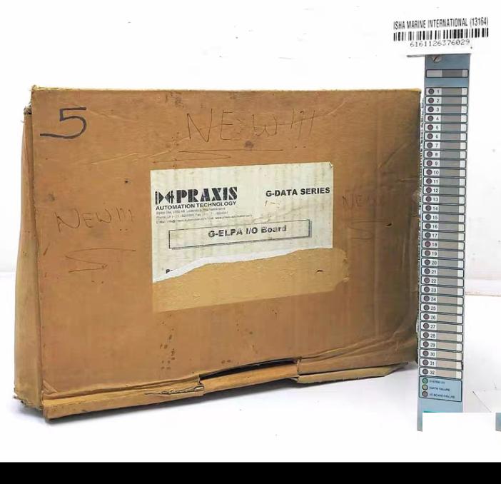 Praxis Automation PCB 20 2 604 600 REV B Solder Side I O Board