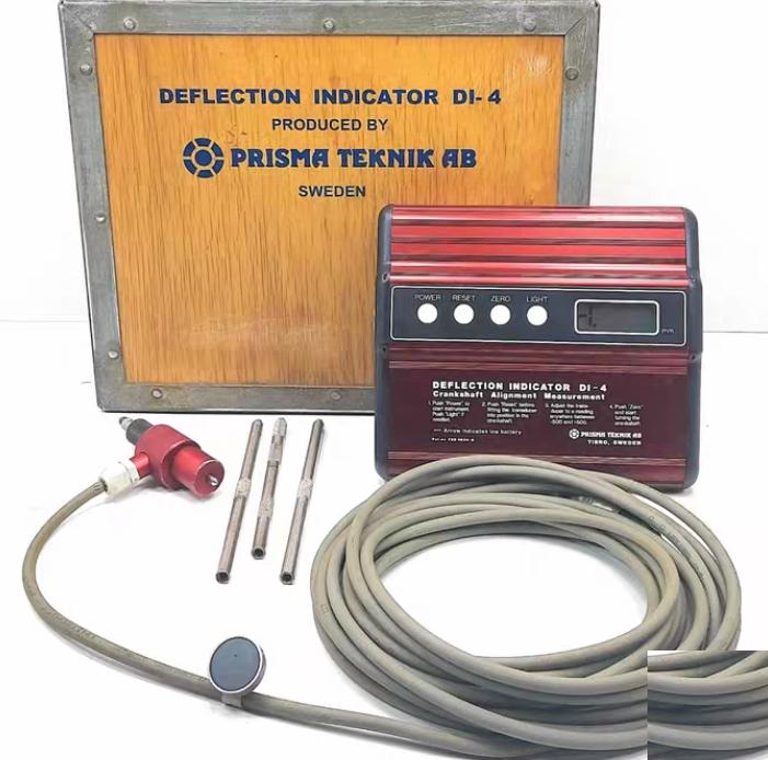 Priska Teknik Deflection Indicator DI-4 Crankshaft Alignment Measurement Red