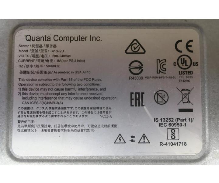 T41S-2U E5-2680V3 2048GB