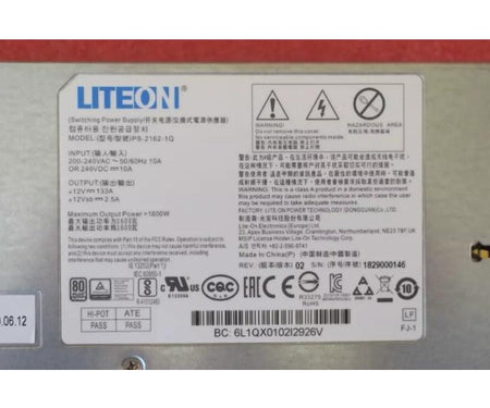 PS-2162-1Q T41S T42S 1600W 80Plus