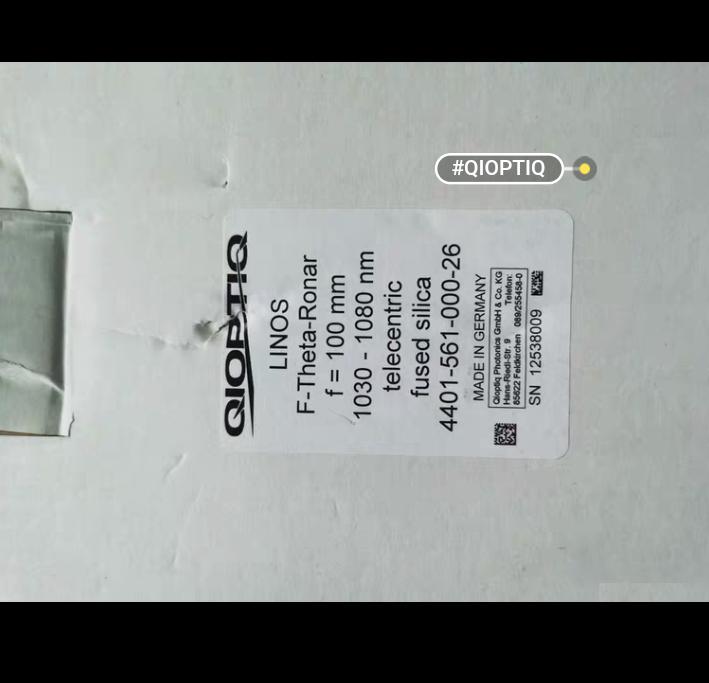 QIOPTIQ LINOS F-Theta-Ronar 4401-561-000-26 f 100mm 1030-1080nm telecentric 1