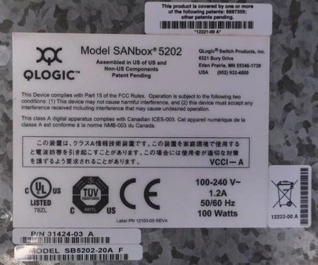 SB5202-20A 10Gb
