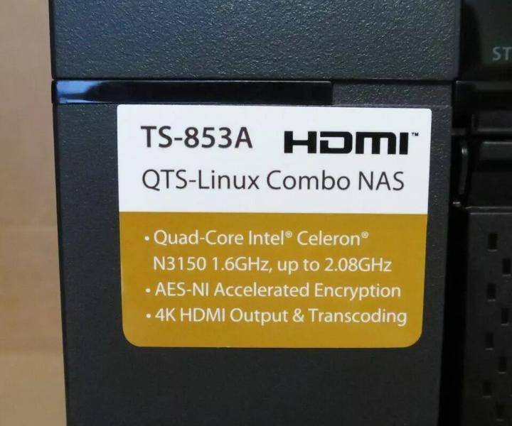 TS-853A QTS-Linux