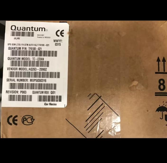 Quantum LTO5 FH SAS 3 AQ263-20902 TF6100-021 TC-L51AN