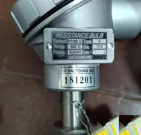 RESISTANCE BULB PT100 600℃ L130 L300