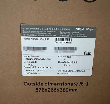 RG-NBS5710-48GT4SFP-E48 4 25 3