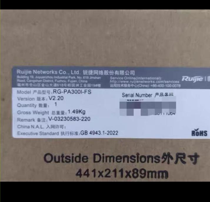 RG-PA300I-FS