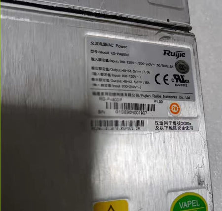 RG-PA800IF   M8600 S8606 S8610 S8614