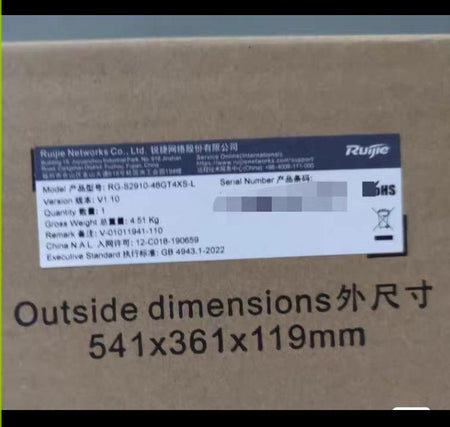 RG-S2910-48GT4XS-L 48