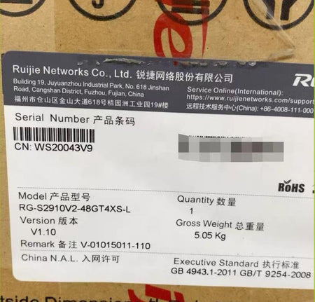 RG-S2910V2-48GT4XS-L