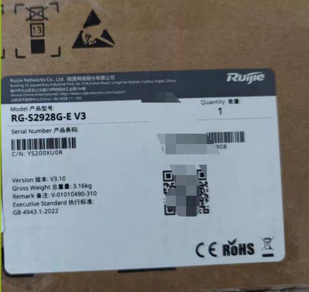 RG-S2928G-E V3