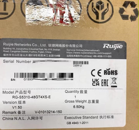 RG-S5310-48GT4XS-E