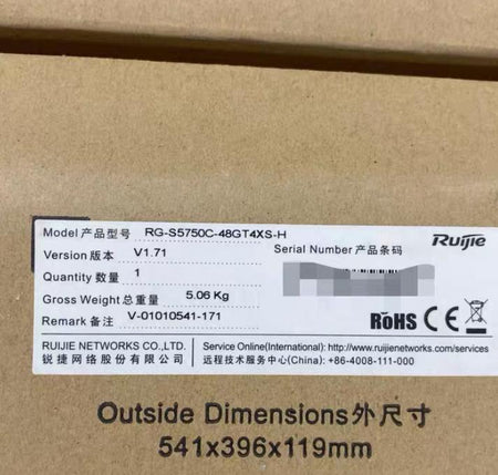 RG-S5750C-48GT4XS-H