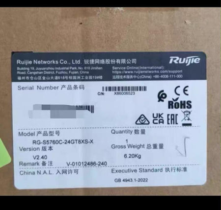 RG-S5760C-24GT8XS-X