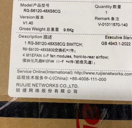 RG-S6120-48XS8CQ