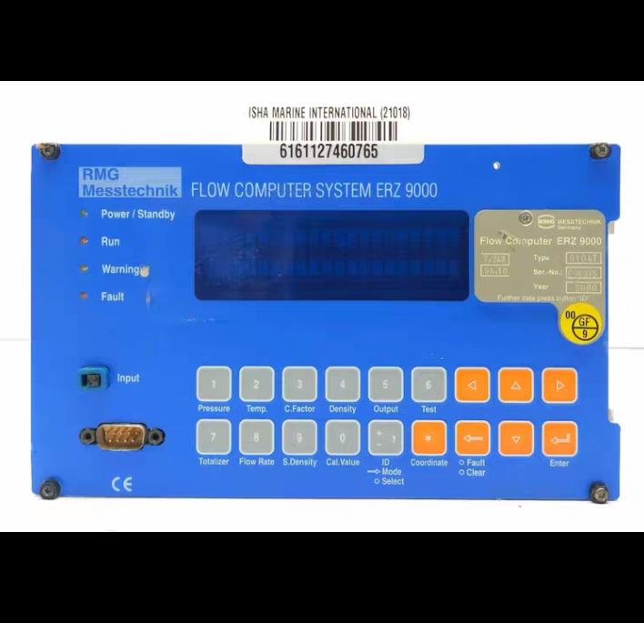 RMG Messtechnik FLOW COMPUTER SYSTEM ERZ 9000 Gas Flow Control 9104T