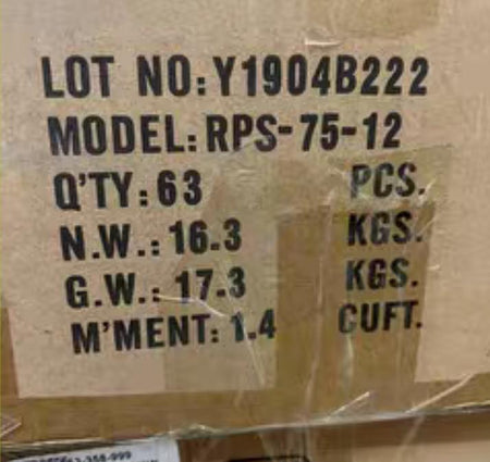 RPS-75-12    mps  PCB 75W   12V 6 3A   127 76 2 31