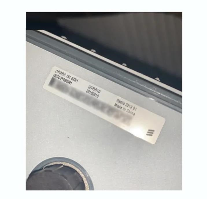 RRU 2219 b1 KRC 161 623 1 RRU Radio Device