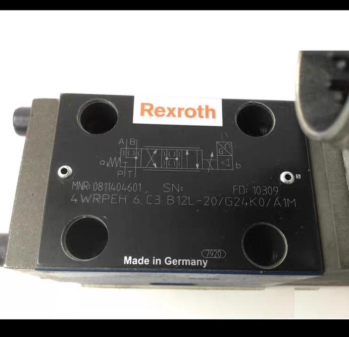Rexroth 0811404601 4WRPEH 6 C3 B12L-20 G24K0 A1M Rexroth 0811404603 4WRPEH 6 C3 B40L-20 G24K0 A1M