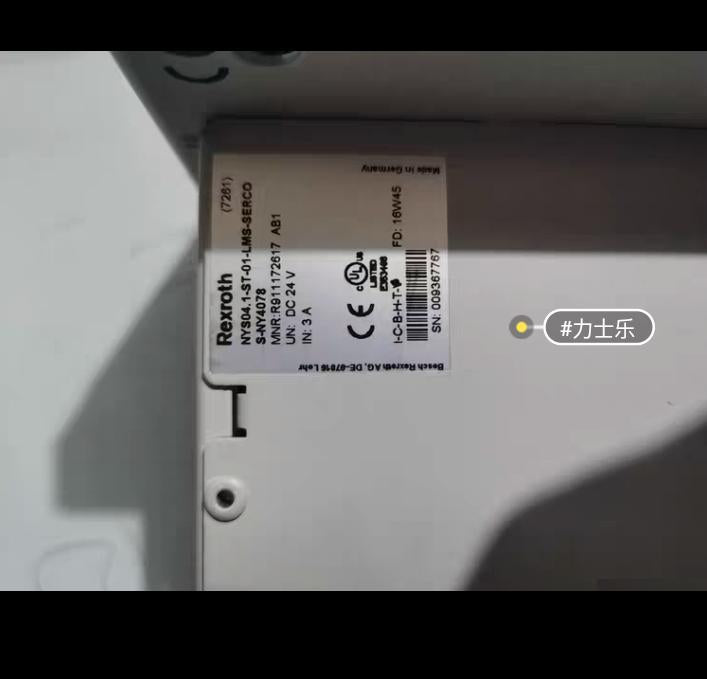 Rexroth NYS04 1-ST-01-LMS-SERCOS-NY4078 NYS04 1-ST-01-LMS-SERCOS-NY4078 DC 24V 3A 1