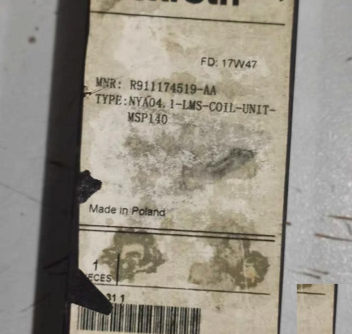 Rexroth R911174519-AA NYA04 1-LMS-COIL-UNIT-MSP140 3