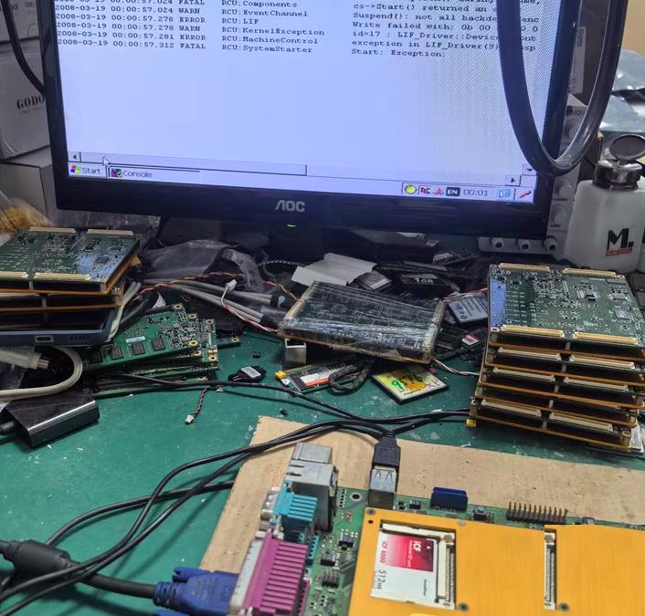 Rofin RCU CPU Congatec AG PN 085431 MS-DOS AOC Rofin RCU