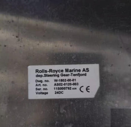 Rolls-Royce AS02-0120-003 24VDC