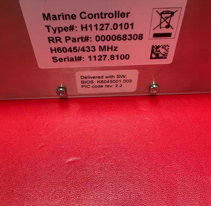 Rolls-Royce Marine Controller H1127 0101 USB LAN RS232 RS422 DVI CAN