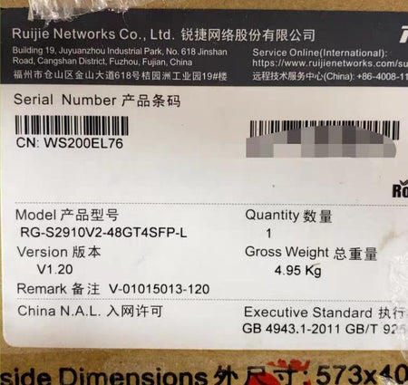 S2910V2-48GT4SFP-L