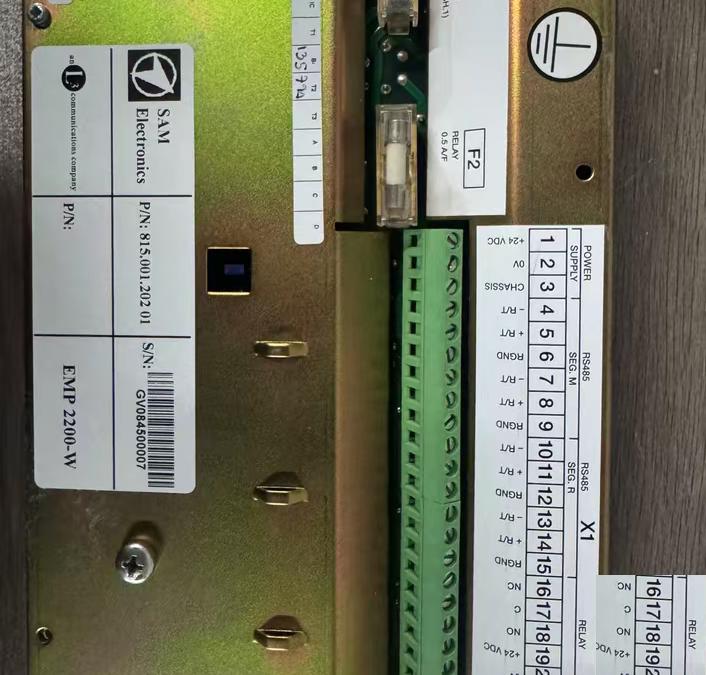 SAM EMP 2200-W P N 815 001 202 01 LCD RS485
