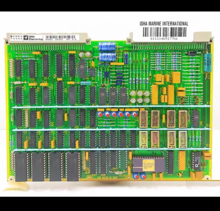 SAM Electronics GE 6010 G 207 PCB Card 001818076 Printed Circuit Board
