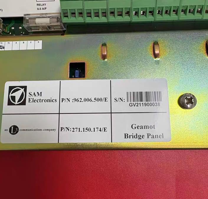 SAM Electronics Geamot Bridge Manoeuvring System BMS 40M 962 006 500 E LCD 24