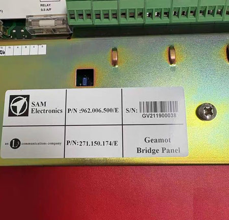 SAM Electronics Geamot Bridge Manoeuvring System BMS 40M 962 006 500 E LCD 24