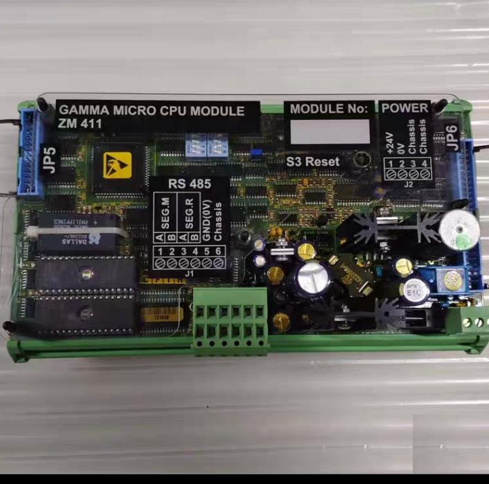 SAM GAMMA MICRO CPU ZM411 RS485 962 002 800 07 PR08462529 S3 Reset