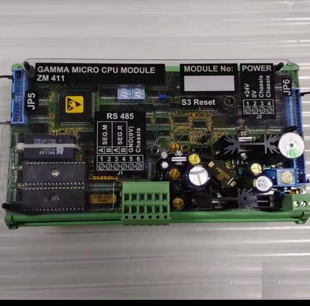 SAM GAMMA MICRO CPU ZM411 RS485 962 002 800 07 PR08462529 S3 Reset