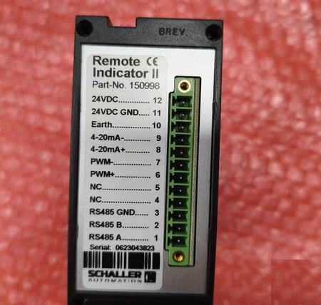 SCHALLER Remote Indicator II 150998 24VDC RS485 4-20mA PWM NC