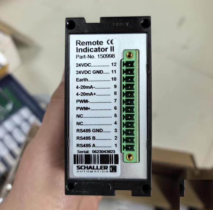 SCHALLER Remote Indicator II 150998 24VDC RS485 4-20mA PWM NC