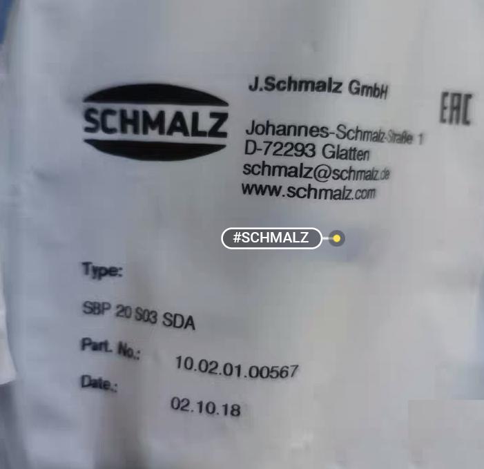 SCHMALZ SBP 20 S03 SDA 10 02 01 00567 7