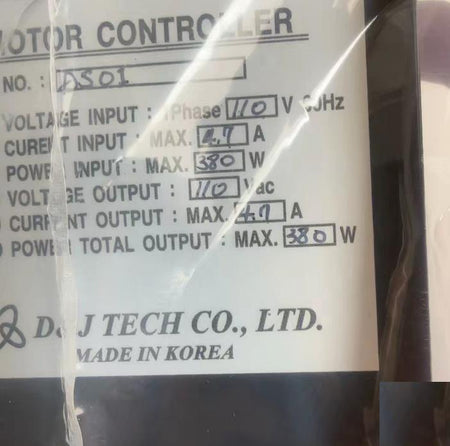 SDWIP WIPER CONTROL TYPE SERIES-801 110V 2