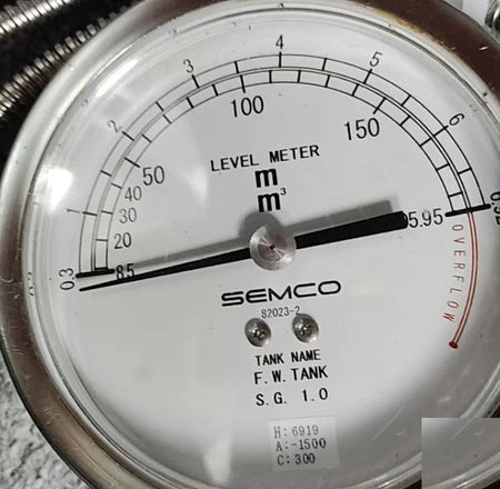 SEMCO LEVEL METER F W TANK S G 1 0