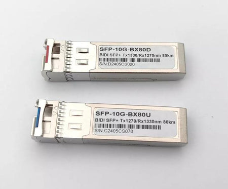 SFP-10G-BX80-U SFP-10G-BX80-D Real70km
