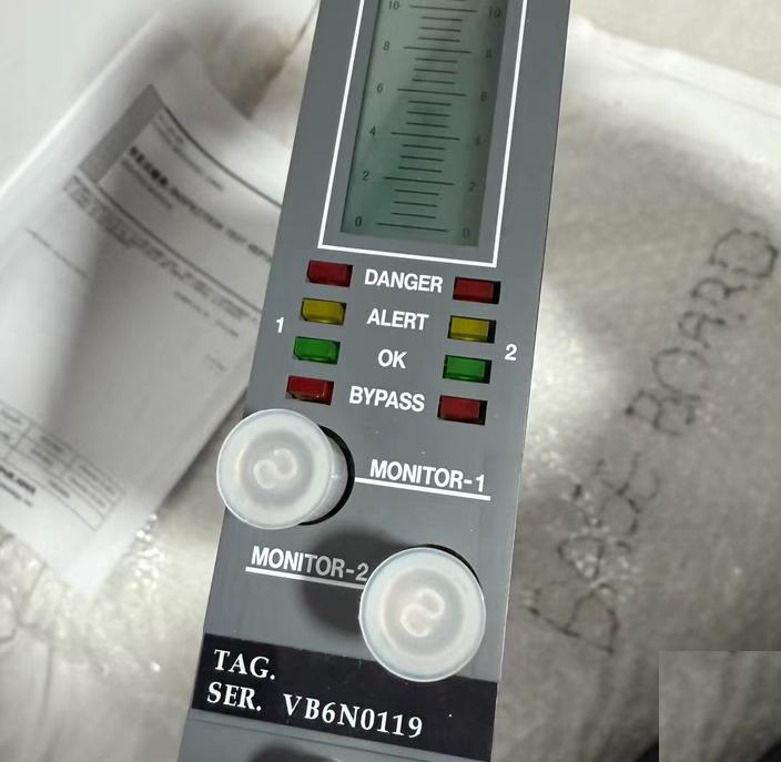 SHINKAWA VM-5U VM-5G0-1 VB6N0119 Dual Tachometer DANGER AFERT OK BYPASS 2