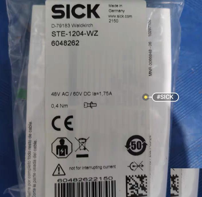 SICK STE-1204-WZ 6048262 48V AC 60V DC 1 75A 0 4Nm 1