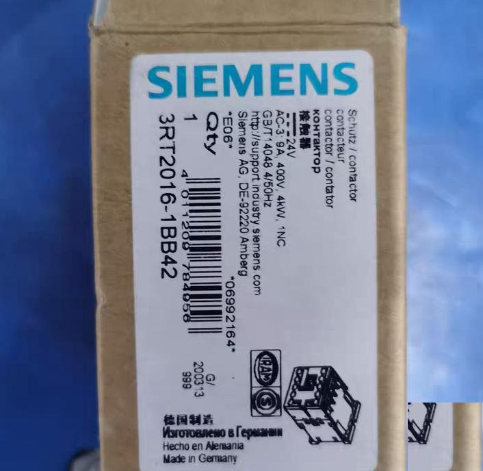SIEMENS 3RT2016-1BB42 2 3RT2028-1BB40 1